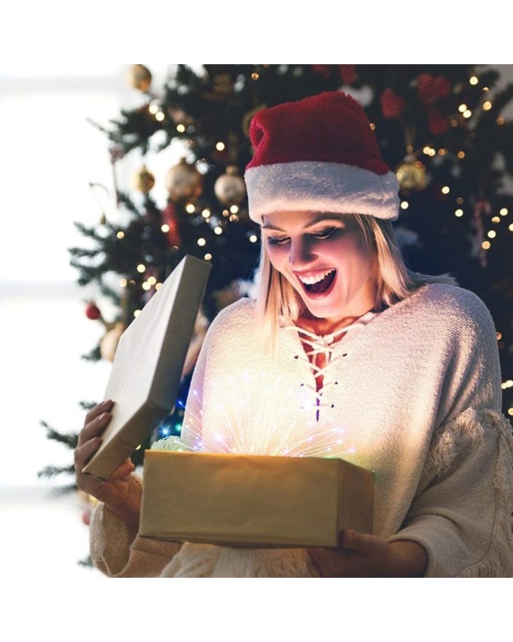 180LED Waterproof Exploding Star Firework Lamp Christmas front-3