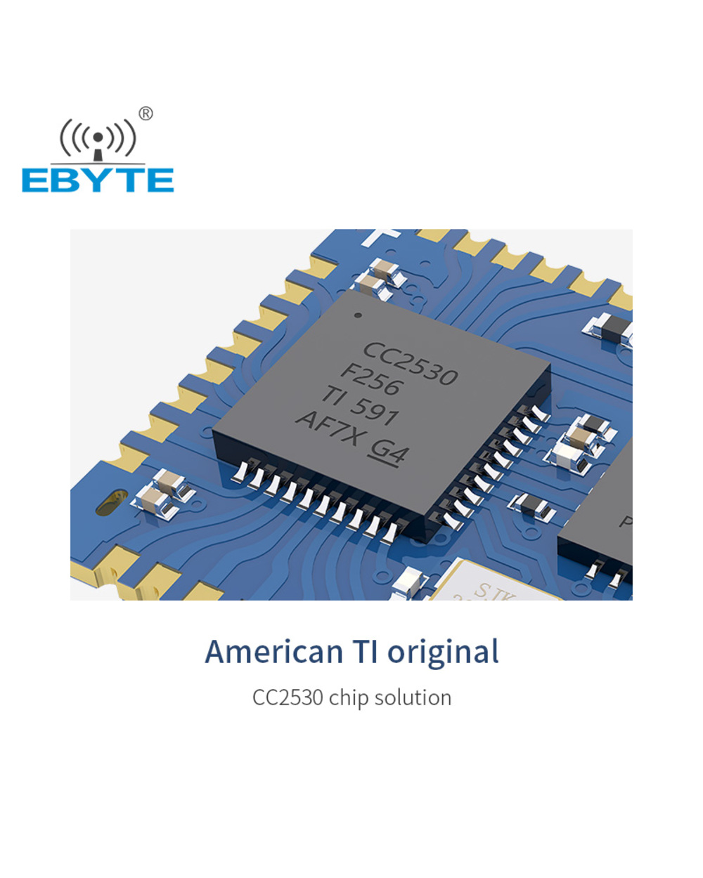 Cc2530 Zigbee Wireless Module Rf Smd Ipex Interface 100Mw For Smart Home E18-Ms1pa2-Ipx 20Dbm 1200Mlong Range Ebyte Zig front-3