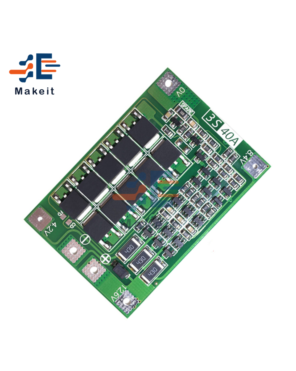 Equalizer Bms 3S/4S 12V/24V Bms Balance 3S/4S Li-Ion Lithium Battery 18650 Charger Pcb Bms Protection Board With Balanc front-3