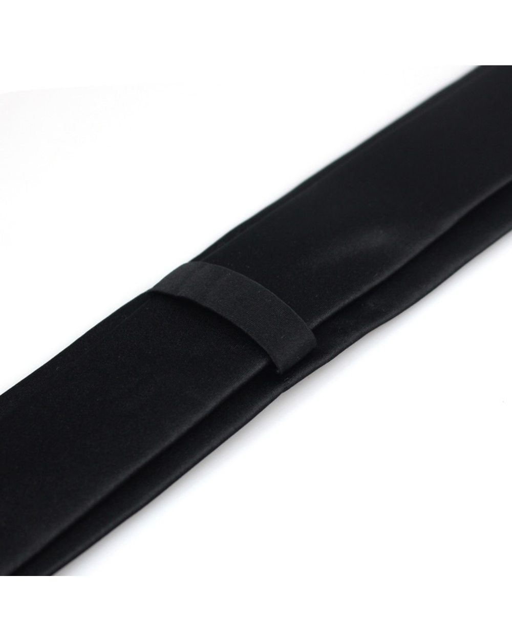 New Classic Black Ties For Men Silk Mens Neckties For Wedding Party Business Adult Neck Tie 3 Sizes Casual Solid Tie front-4
