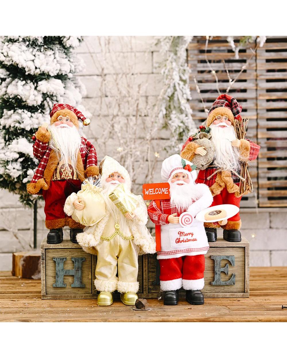 Santa Claus Doll Christmas Tree Ornament front-0