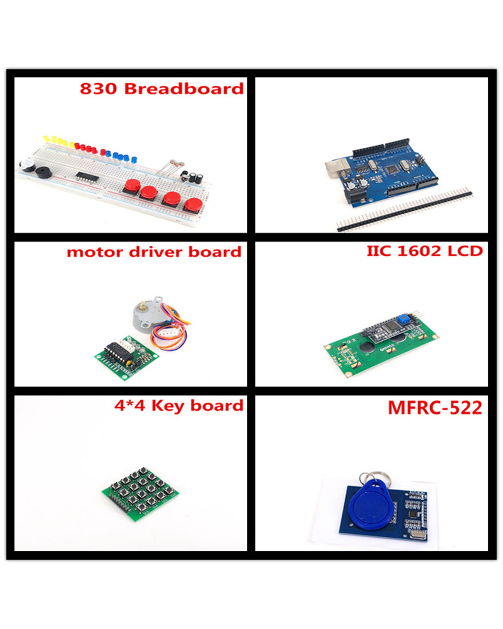 Newest Rfid Starter Kit For Arduino Uno R3 Upgraded Version Learning Suite With Retail Box front-4