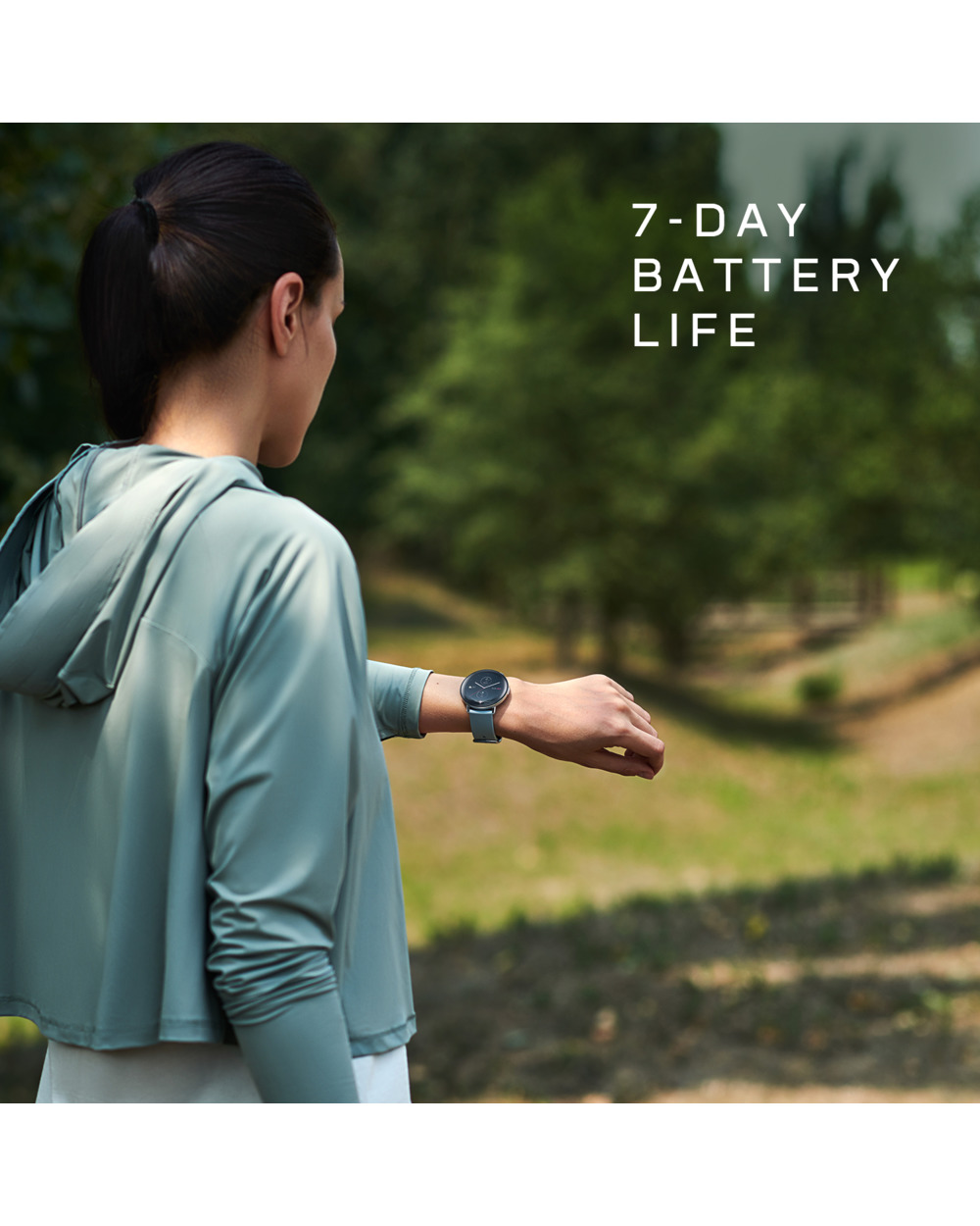 New Zepp E Circle Smartwatch 7 Days Battery 5Atm Water Resistant Smart Notification Sleep Quality Monitoring Smart Watch front-5