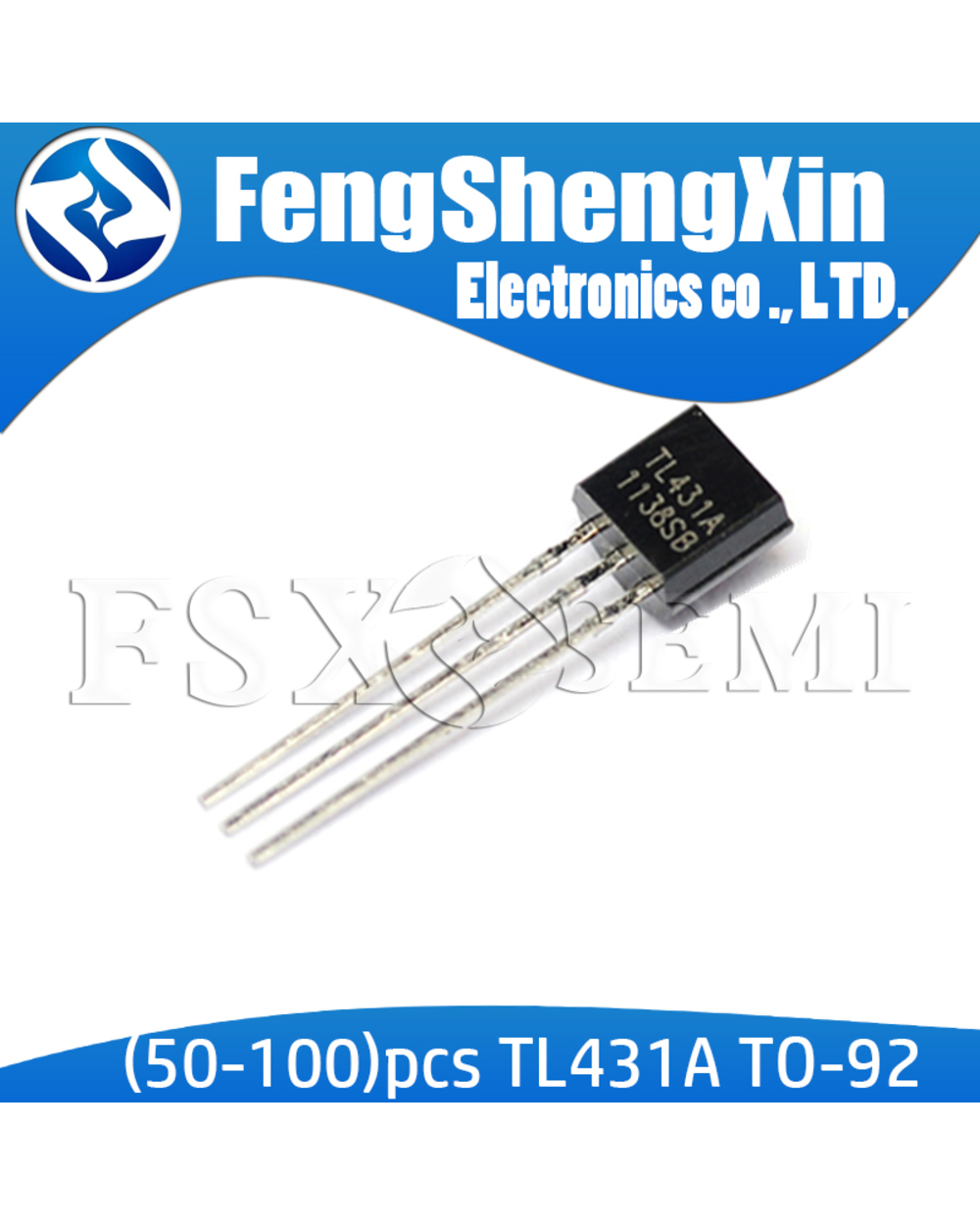 (50-100)Pcs/Lot Tl431 Tl431a Tl431 To-92 Regulator Tube Triode front-0