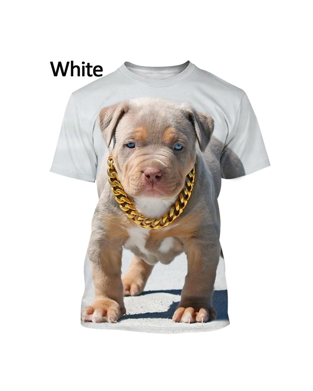 Bulldog Printed Short Sleeved 3DT Shirt Shirt front-3