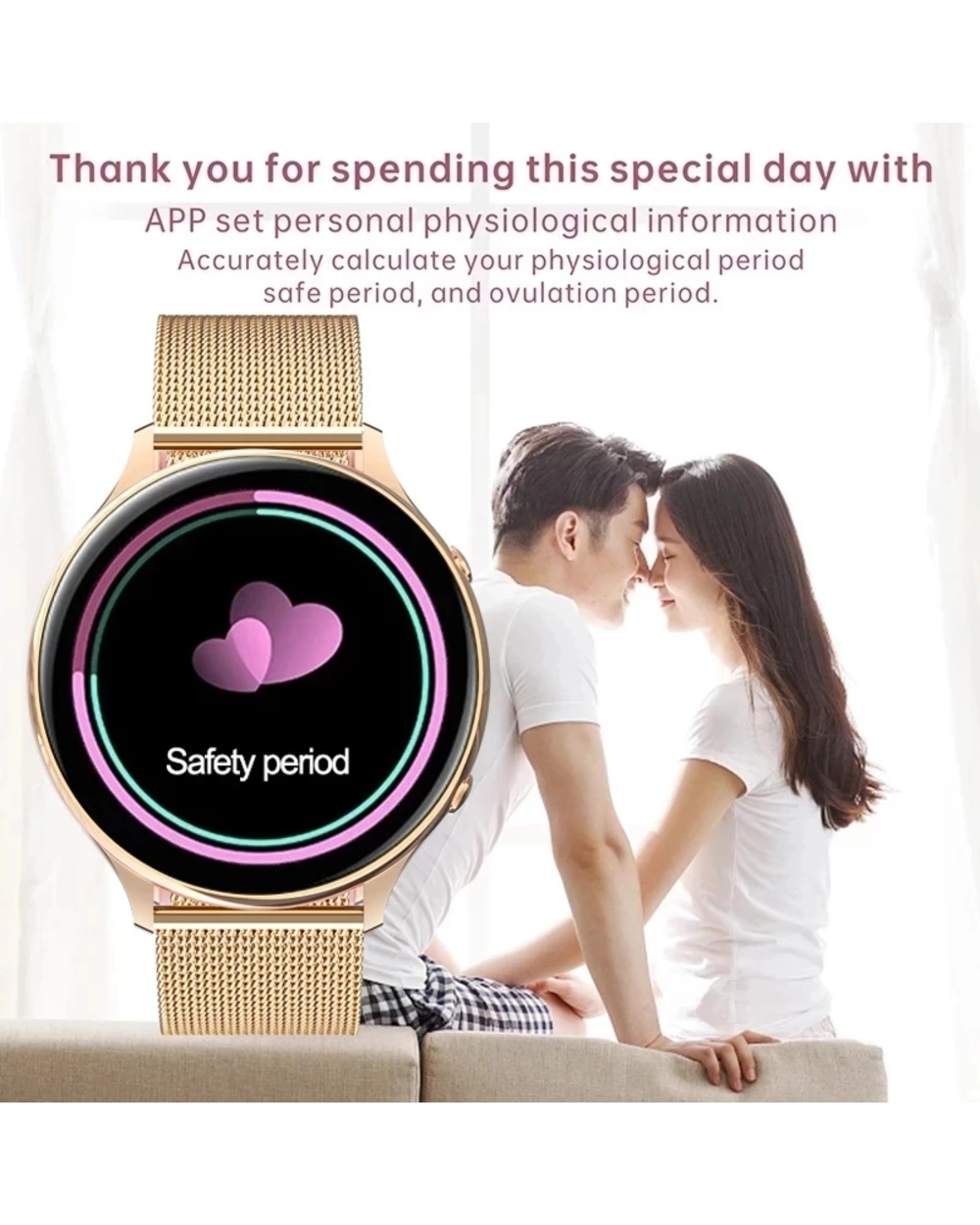 Lige Smart Watch Fitness Waterproof Ladies Watch Sport For Women Monitor Bracelets Men Smartband Girls 2022 Fashion Clo front-3