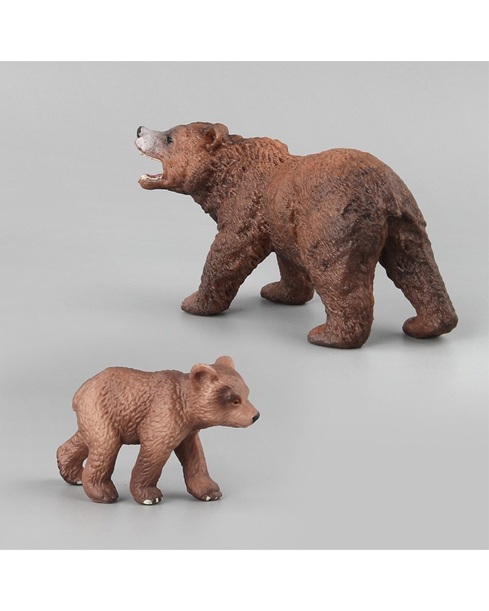 Bears Toys Children Baby Kids Animal Action Figures Brown Bear Fun Toy Figures Home Decor Collection Lover front-4