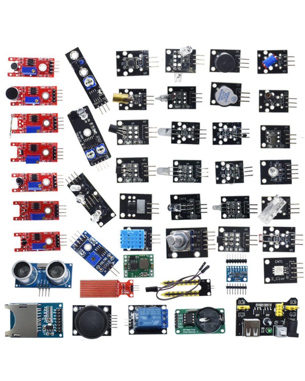For Arduino 45 In 1 Sensors Modules Starter Kit Better Than 37In1 Sensor Kit 37 In 1 Sensor Kit Uno R3 Mega2560 front-1