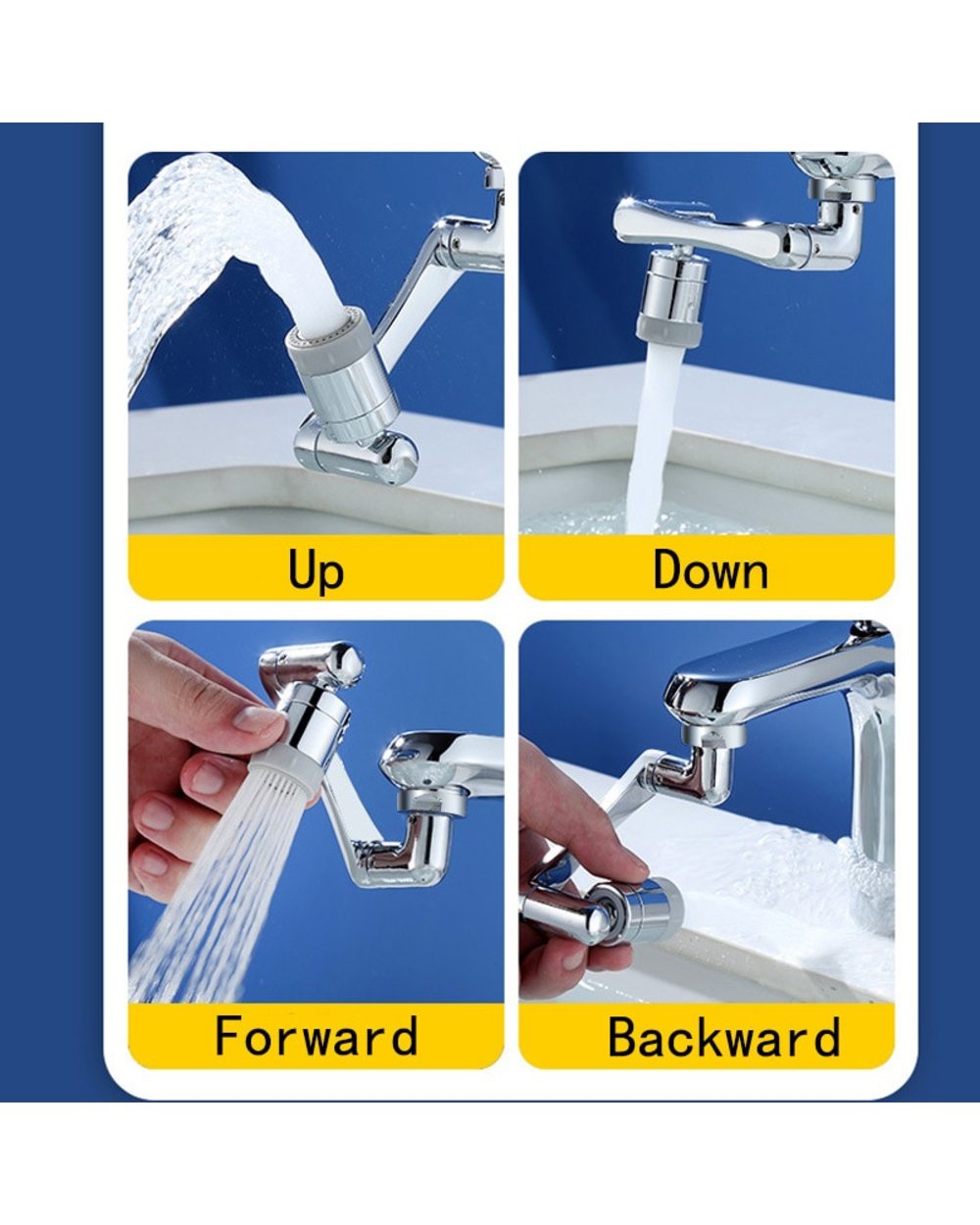 Rotating Robotic Arm Faucet front-4