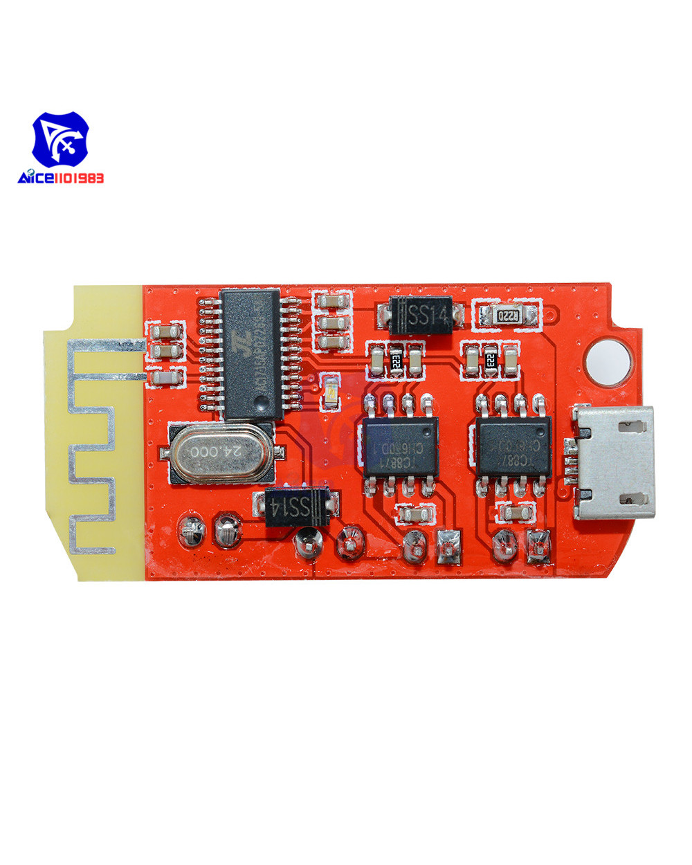 Diymore Dc 3.7V 5V 3W Digital Audio Amplifier Board Dual Plate Bluetooth Speaker Modification Sound Music Module Micro front-5