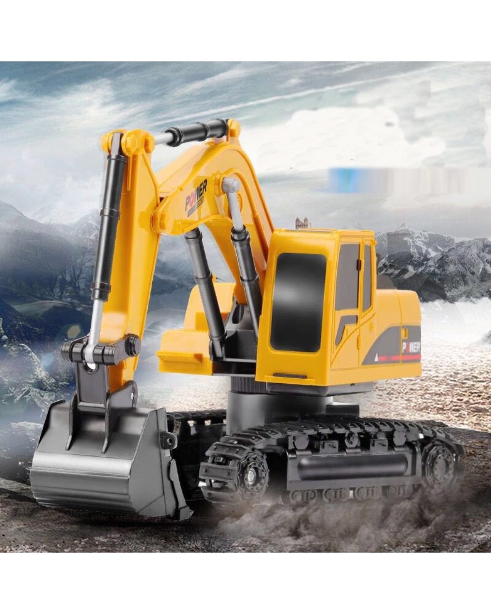 Remote Control Excavator Toy front-2