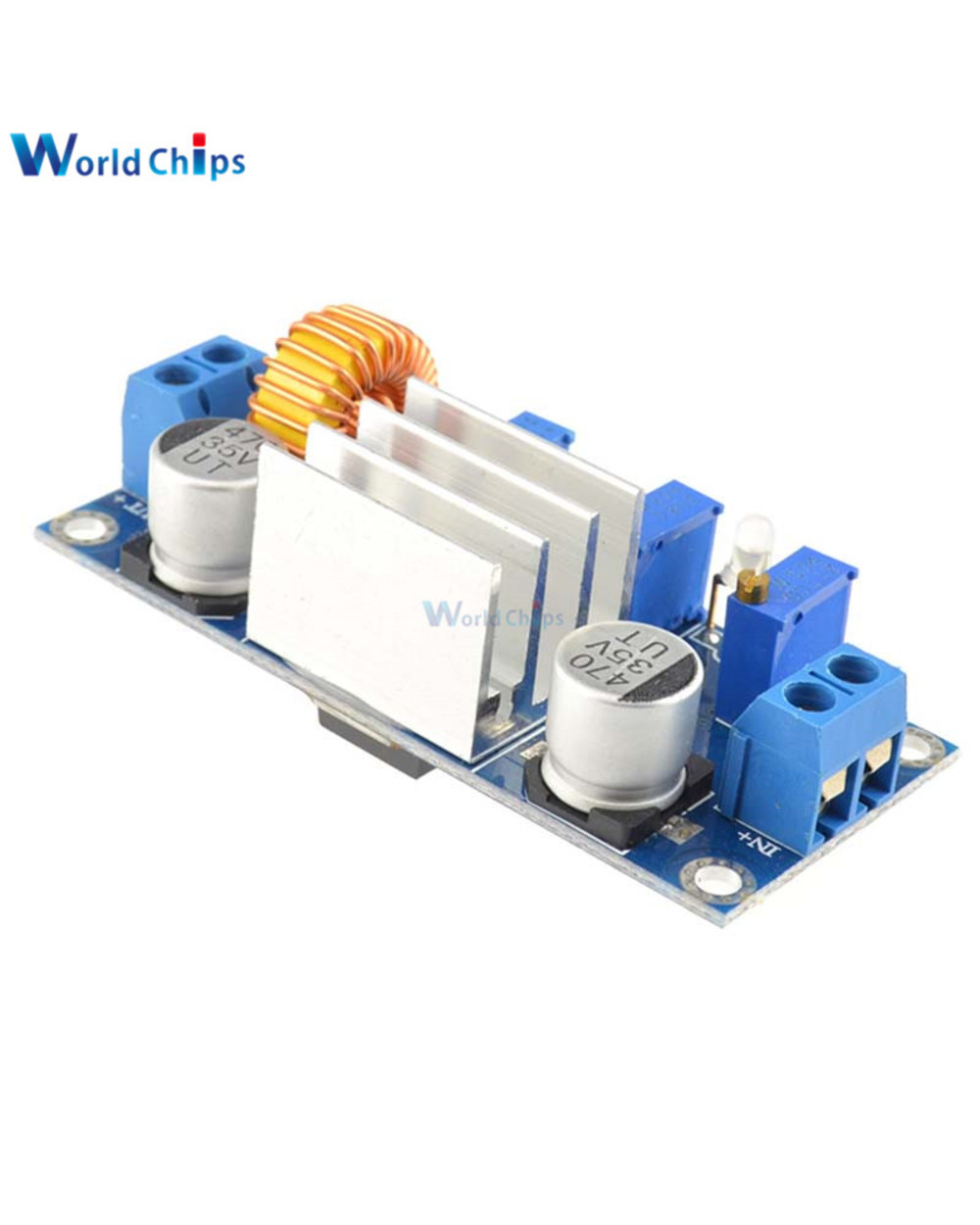 Xl4005 Step Down Buck Power Supply Module 5A Max Dc-Dc Converter Adjustable Cc Cv Lithium Charge Board Automatic Protec front-1