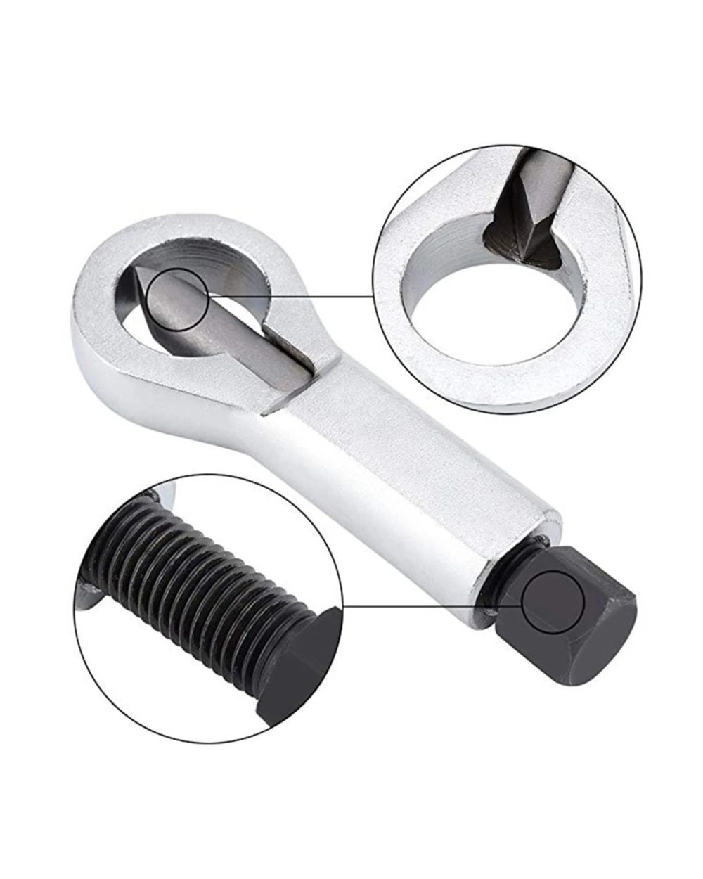 1216Mm HeavyDuty Nuts Splitter Tools Set Nut Breaker Tool Durable