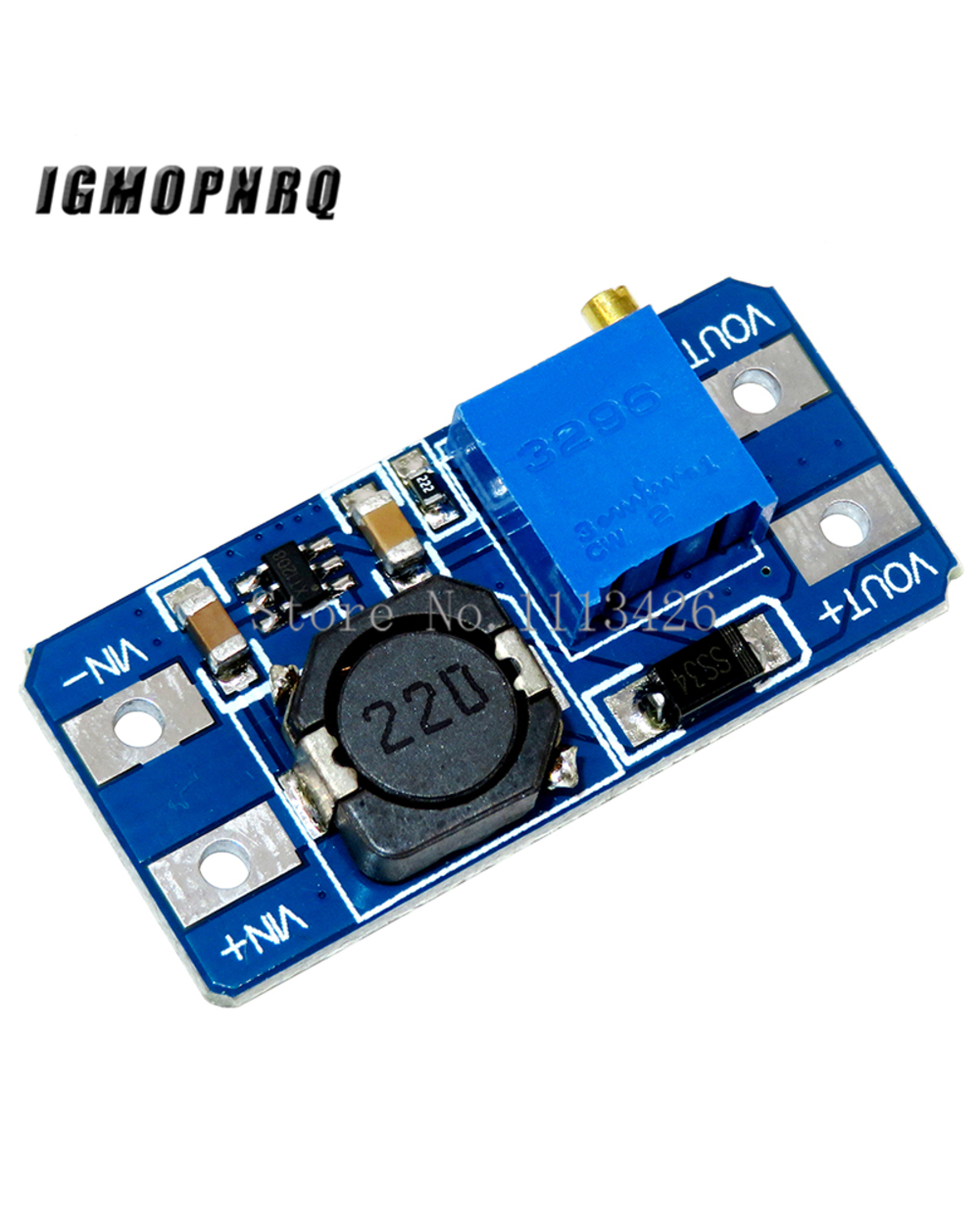 5Pcs Mt3608 Dc-Dc Step Up Converter Booster Power Supply Module Boost Step-Up Board Max Output 28V 2A front-0