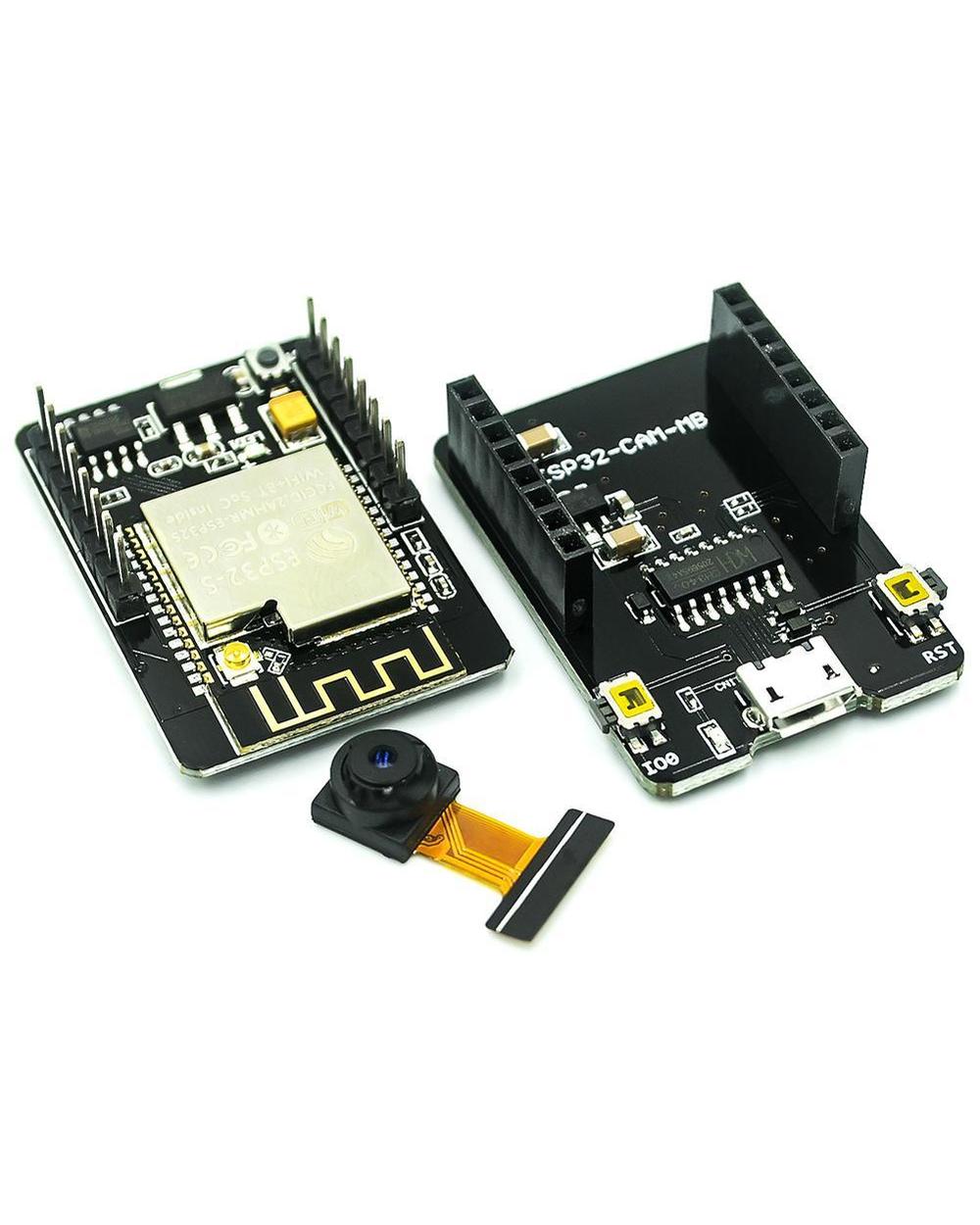 Esp32-Cam Mini Camera Esp32 Cam Mb Wifi Bluetooth-Compatible Development Board Diy Kit Micro Cam With Ov2640 Camera Mod front-5
