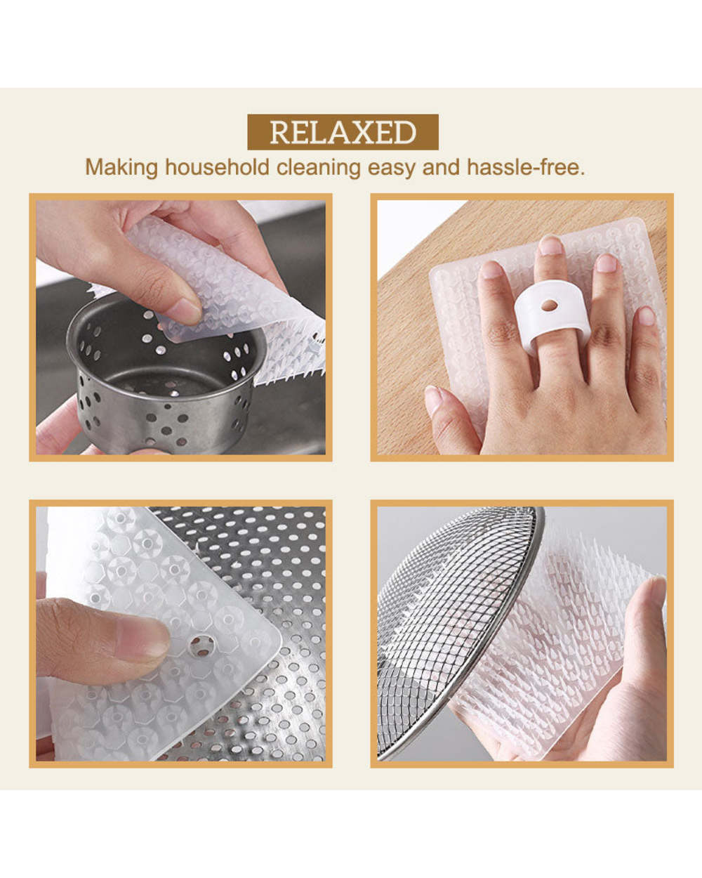 Multifunctional Fruit And Vegetable Brush front-2