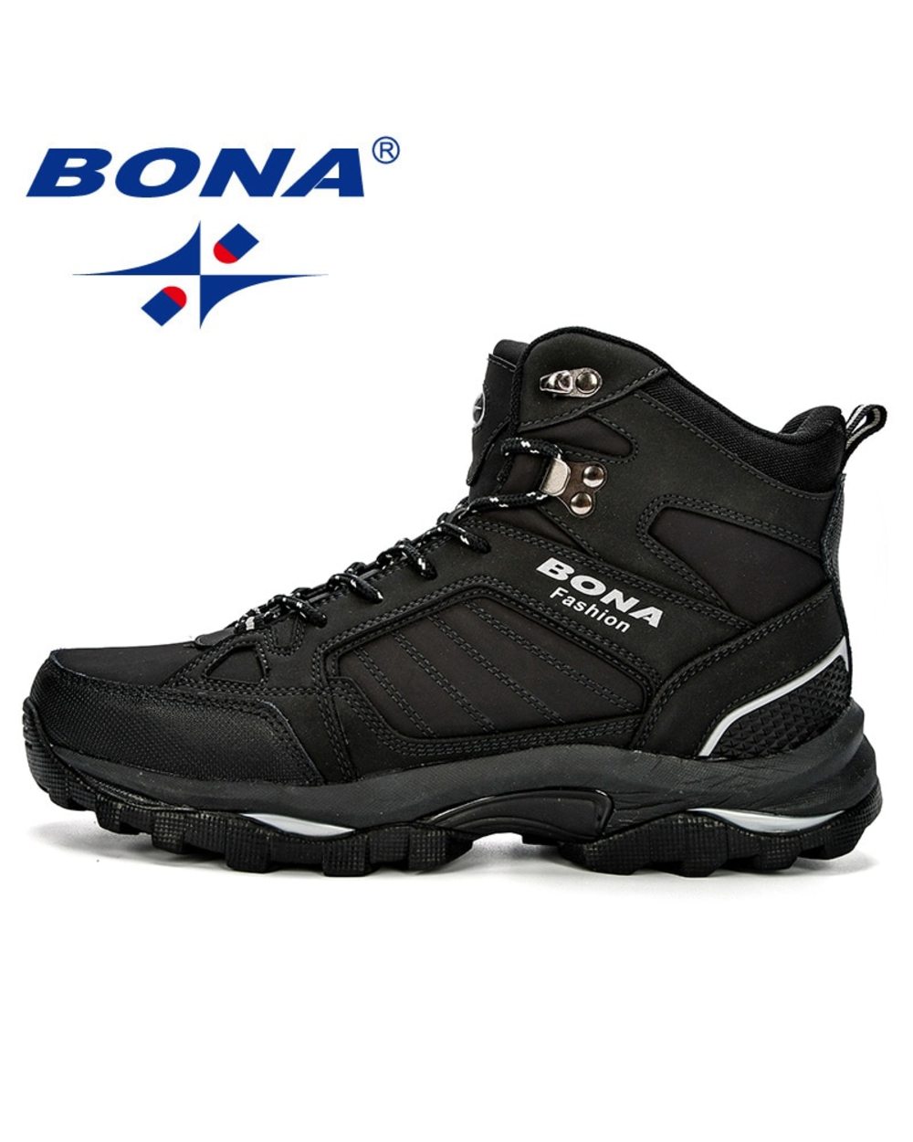 Boots Anti-Skidding Leather Shoes Men Popular Comfy Spring Autumn Men Shoes Short Plush Snow Boots Durable Outsole front-5