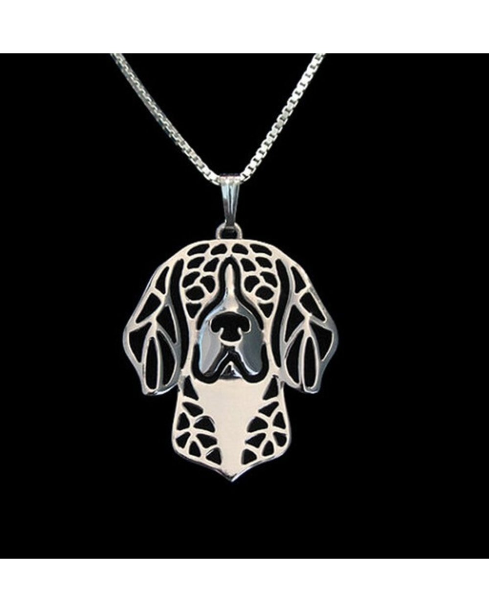 Beagle Dog Necklace front-0