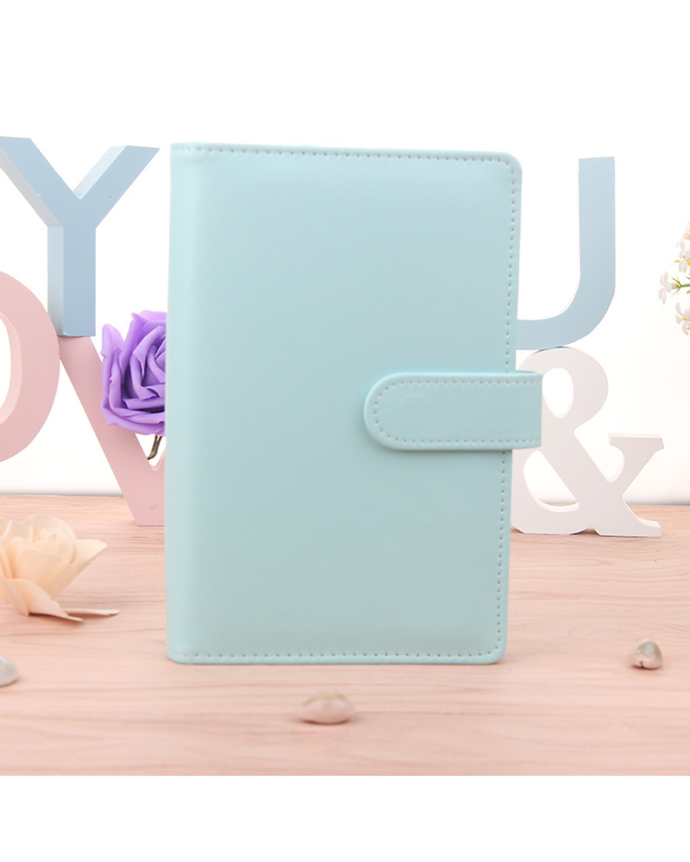 Fromthenon A6 A5 Notebook Cute Ring Diary Leather Cover Journals Office Personal Binder Weekly Planner Agenda Organizer front-2