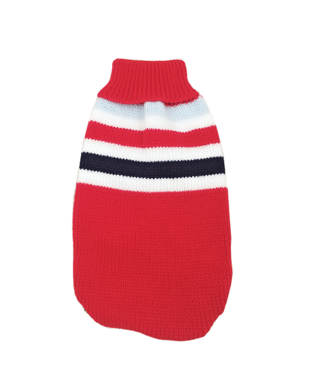 Stripe French Bulldog Dog Pullover Sweater Winter Warm Pet Clothes For Small Dogs Sphinx Pug Puppy Sweatshirt Dogs Pets front-4