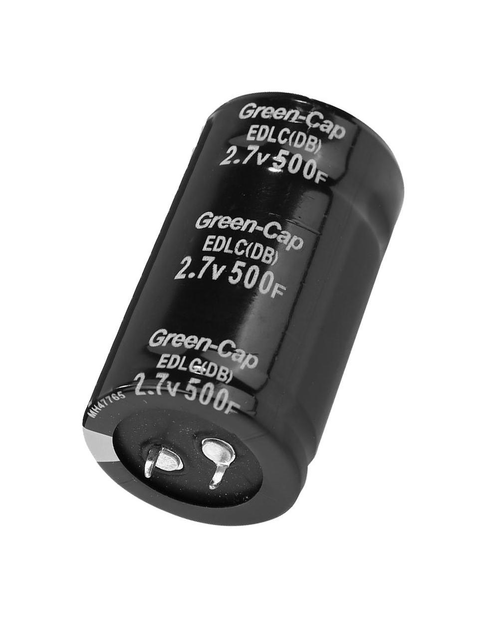 Super Farad Capacitor 2.7V 500F Electrolytic Capacitor Wide Scope of
