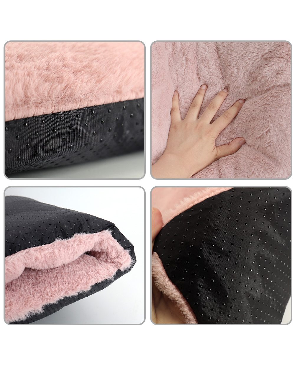 Soft Dog Cat Bed Mat Warm Pet Dog House Soft Fleece Puppy Sleeping Cushion Nest Mattress Winter Sofa Bed Kennel Washable front-4