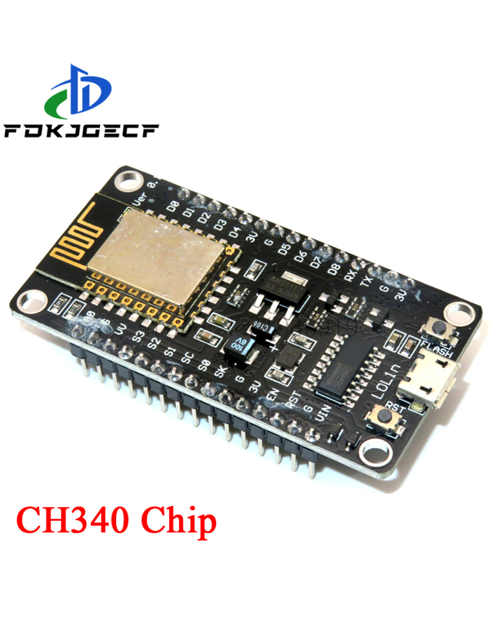 Wireless Module Ch340 Ch340g / Cp2102 Nodemcu V3 V2 4M Lua Wifi Internet Of Things Development Board Based Esp8266 Esp- front-1