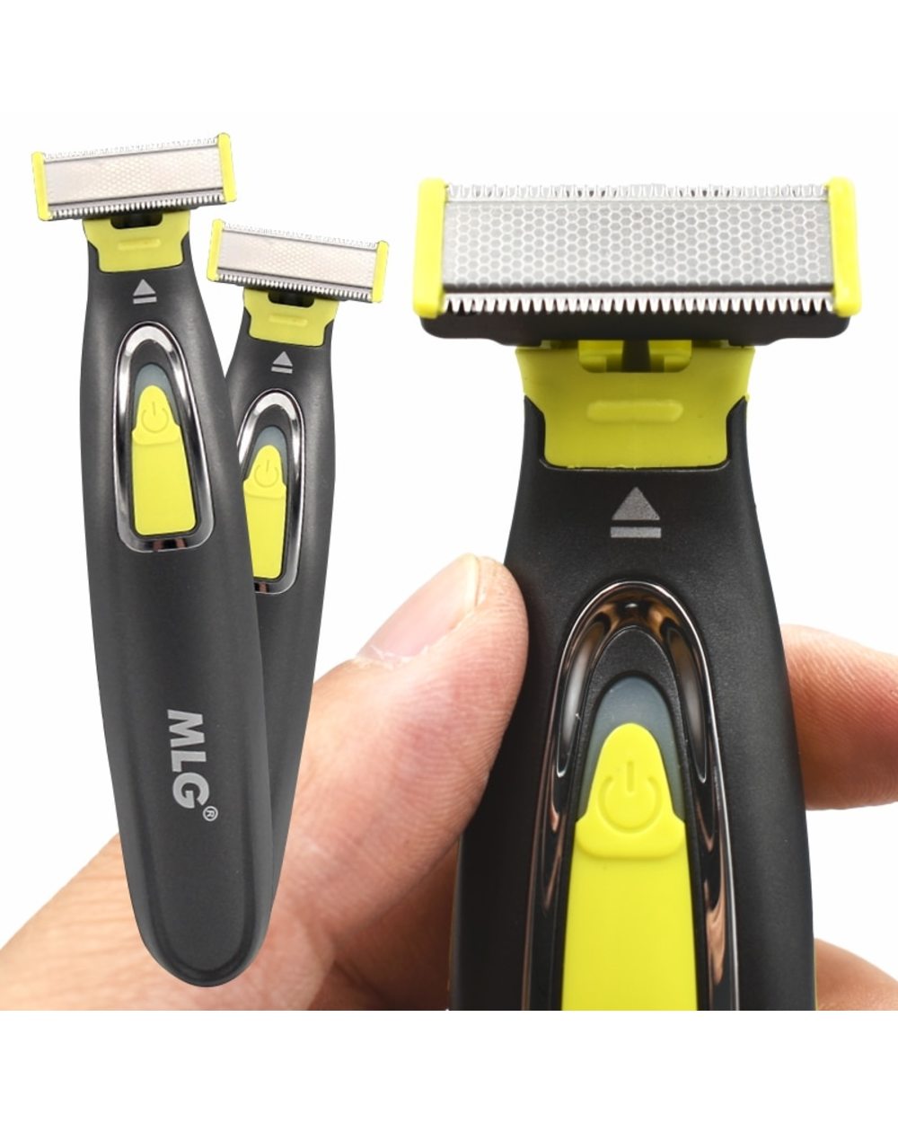 Mlg Usb Rechargeable Waterproof Washable Rechargeable Electric Shaver Beard Razor Body Trimmer Men Shaving Machine Hair front-5