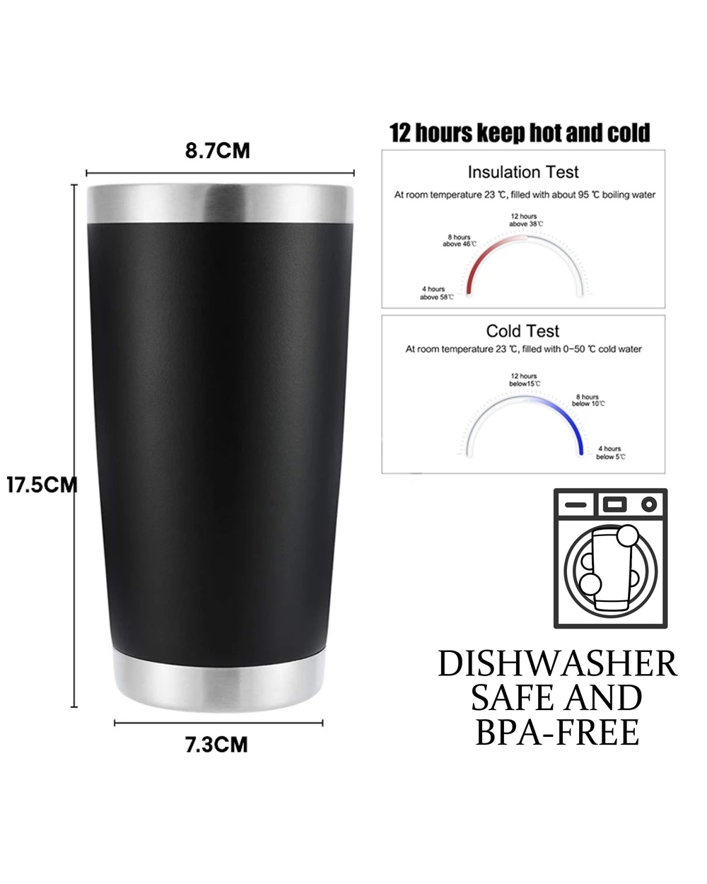 Drinkware Tal Mug Beer C Stainless Steel Tos For Tea Coffee Water Bottle Vacuum Insulated Leakproof With Lids Tumbler front-4