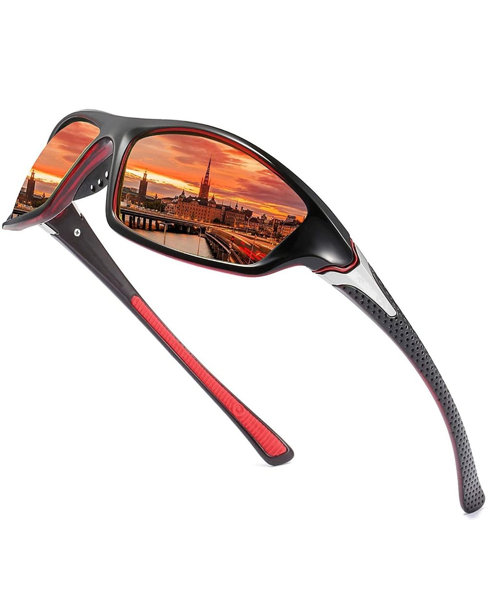 Fashion Polarized Sunglasses Men Luxury Brand Shades Driving Sun Glasses Male Windproof Sand Goggles Uv400 front-2