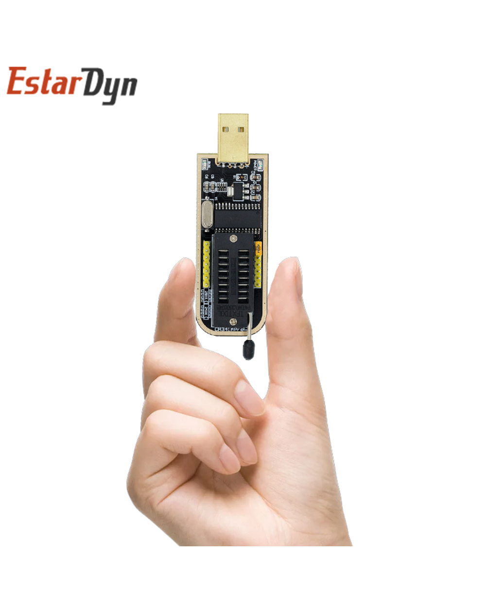 Ch341a 24 25 Series Eeprom Flash Bios Usb Programmer Module + Soic8 Sop8 Test Clip For Eeprom 93Cxx / 25Cxx / 24Cxx Diy front-5