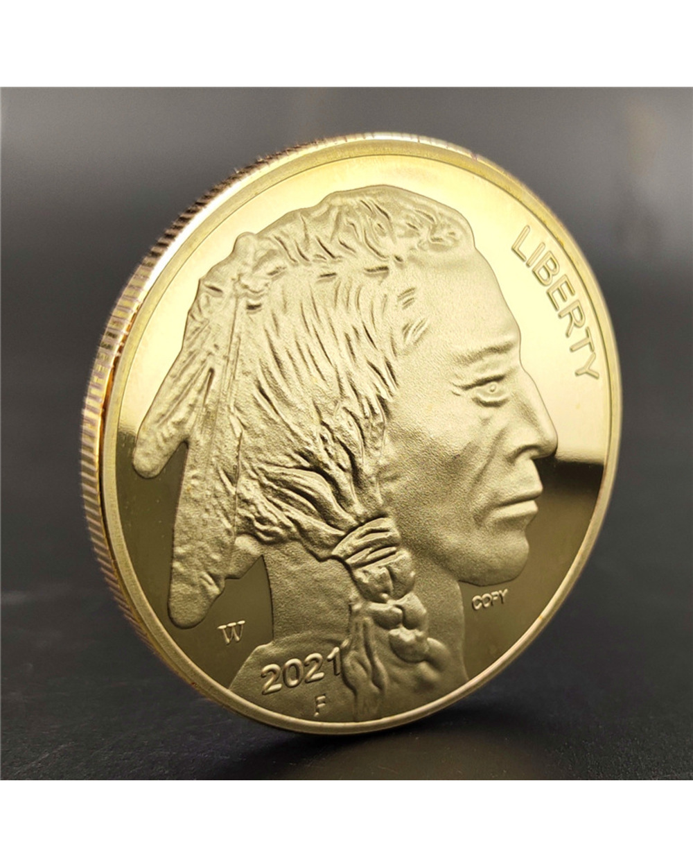Buffalo Tribute Proof Coin front-3