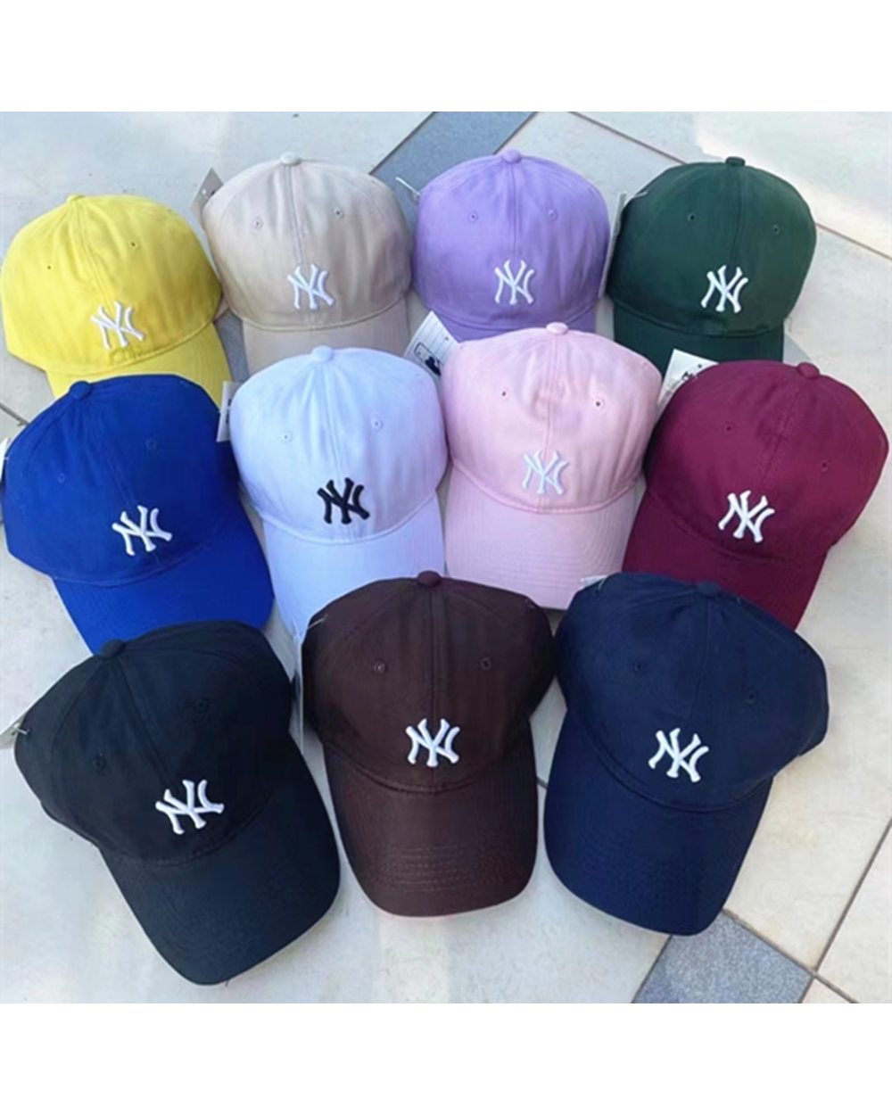 Genuine Ny Brand Baseball Cap Hip Hop Cap Men And Women Sports Couple Golf Cap Daily Street Leisure Shade Breathable Gi front-0