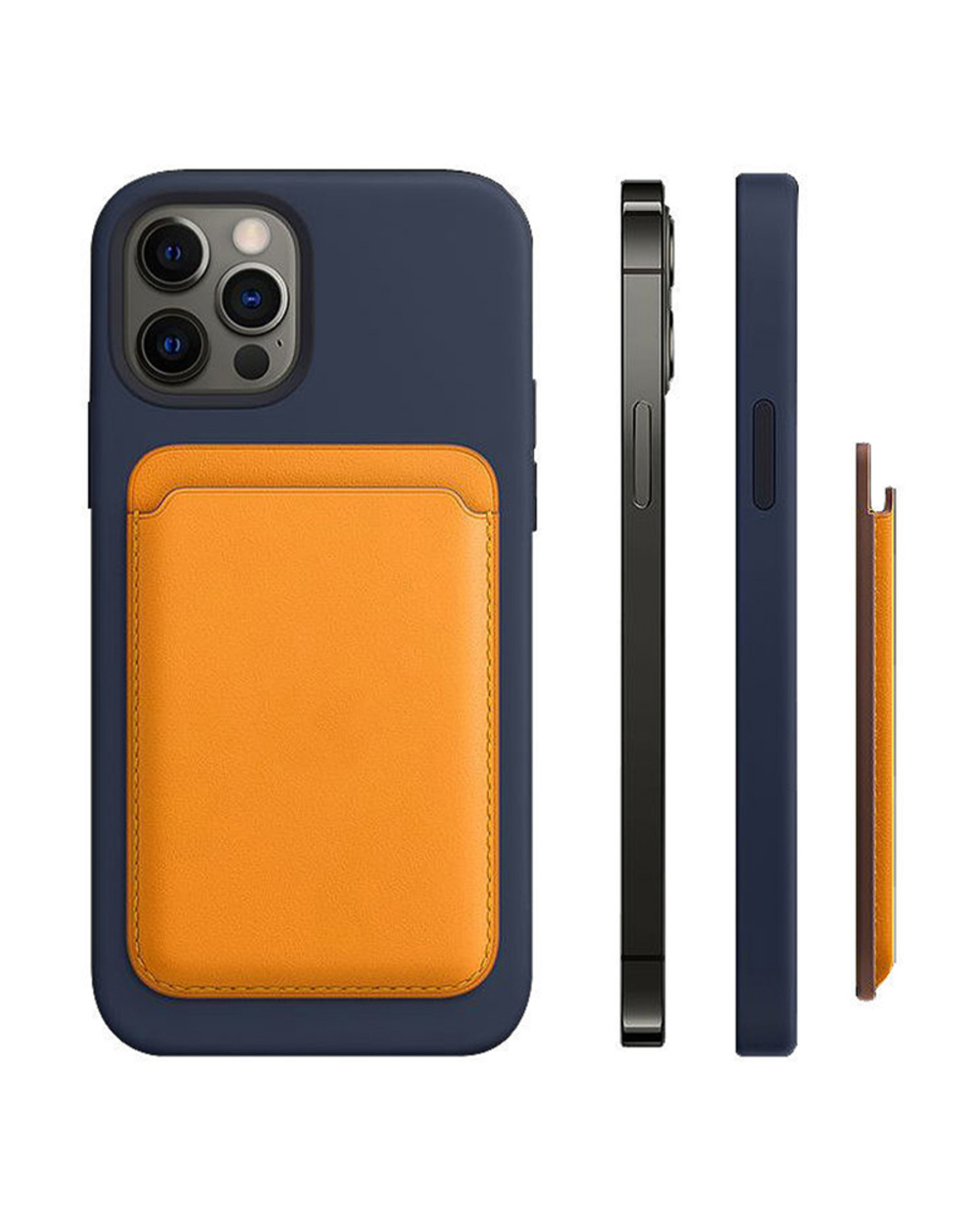 Magnetic Card Holder Phone Case front-2