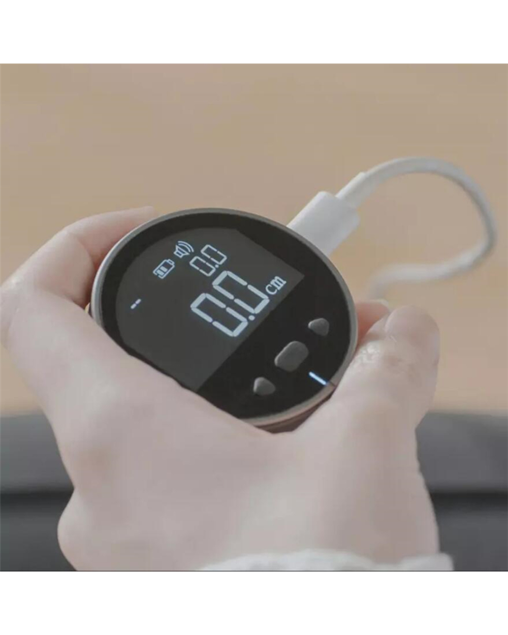Little Electronic Ruler Tape HD LCD Screen front-3