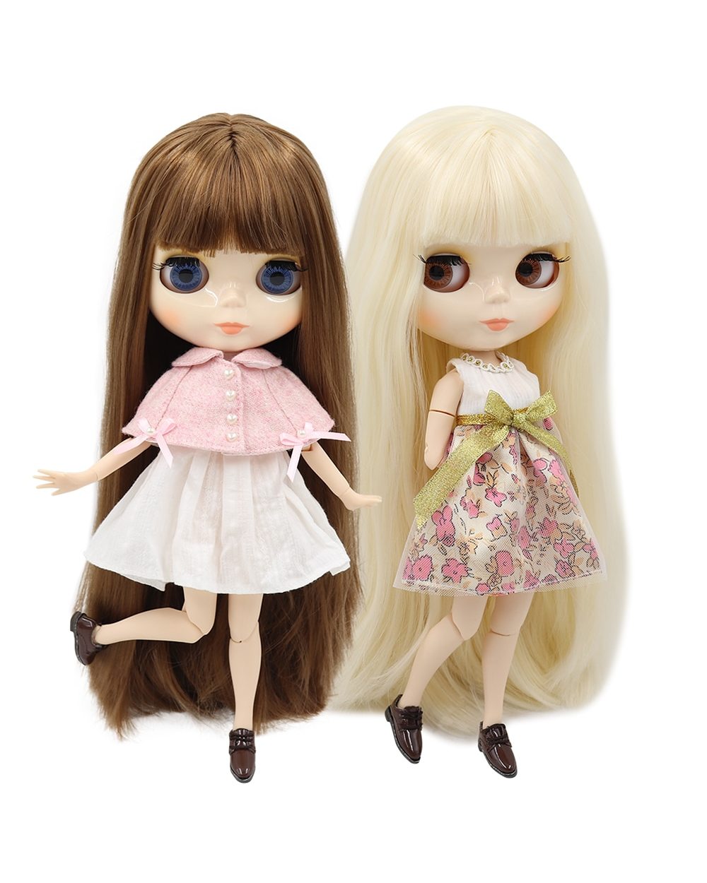 Blyth doll 1 6 bjd toy joint body white skin shiny face 30cm on sale special price toy gift anime doll front-0