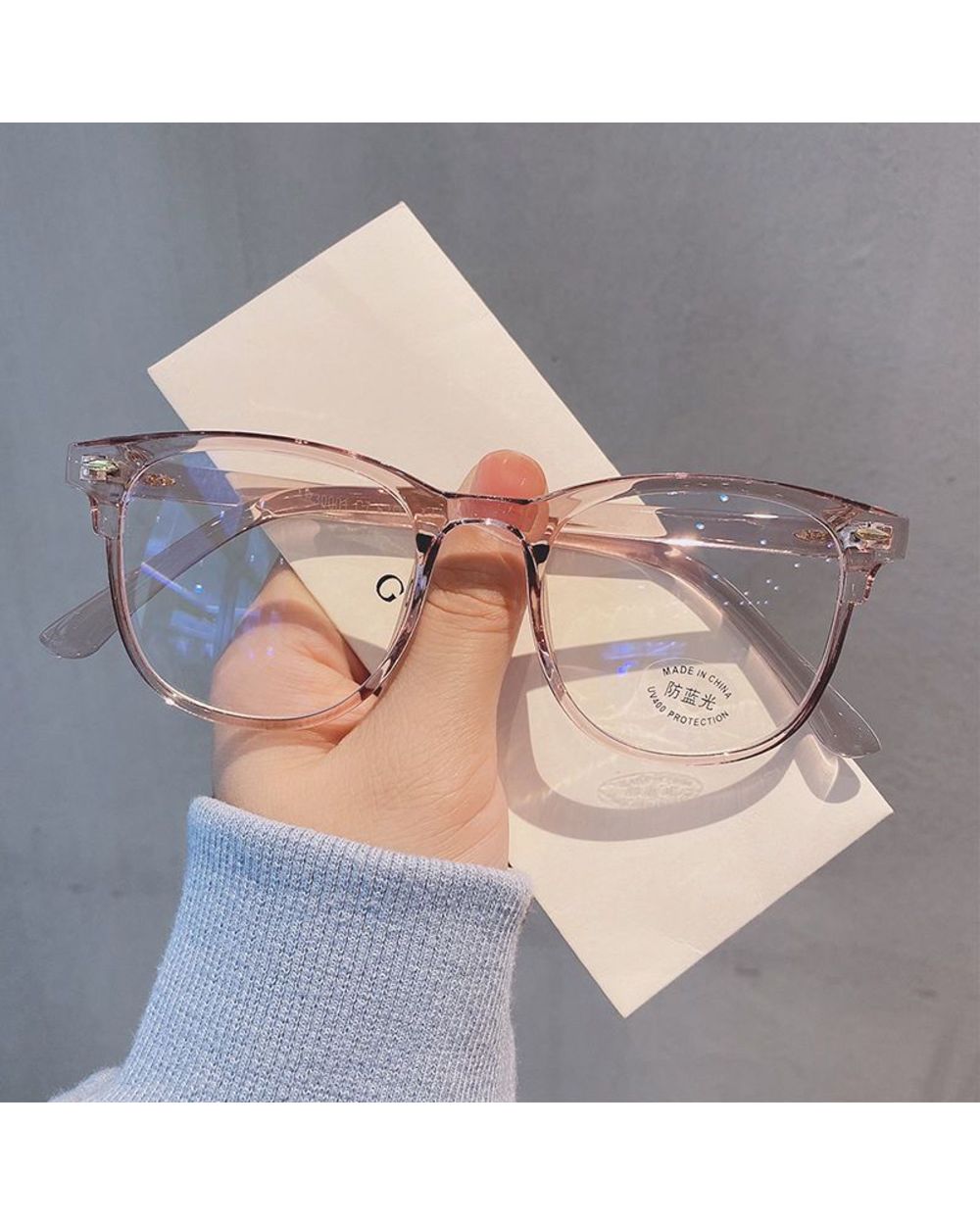 Anti-Blue Light Myopia Glasses Computer Goggles Eye Protection For Men And Women Diopter 0 -0.5 -1.0 -1.5 -2.0 -2.5 -3. front-5