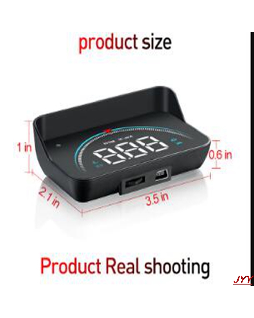 M8 Car Hud Head Up Display Obd2 Ii Euobd Overspeed Warning System Projector front-5
