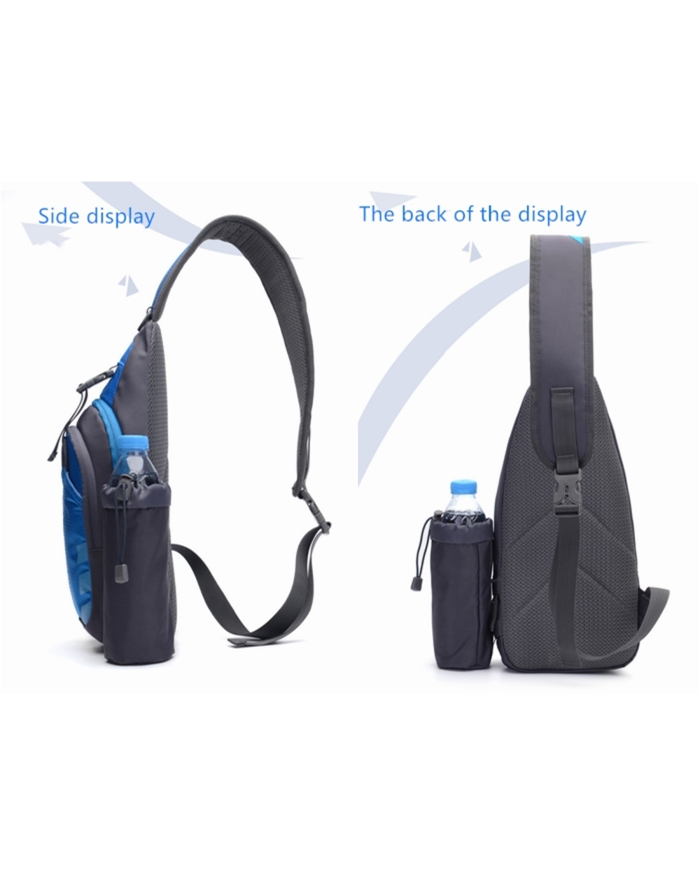 Men Travel Hiking Shoulder Bag Women Chest Backpack Sports Outdoor Computer Phone Bag Clim Fitness Trekking Fishing Bag front-2
