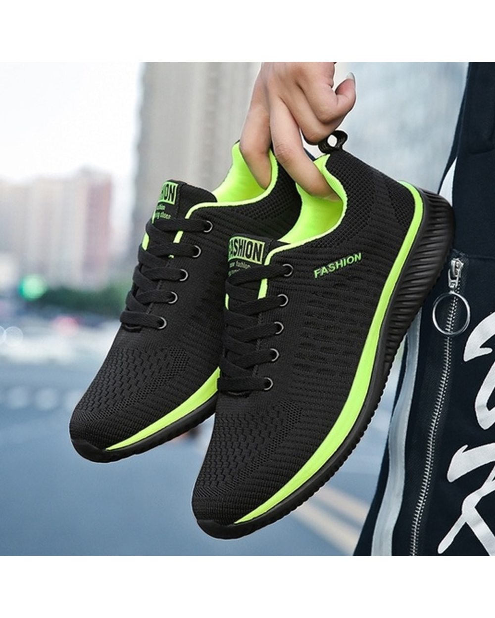 Men Sneakers Running Sport Shoes Classical Mesh Breathable Casual Fashion Lightweight Sneakers front-3