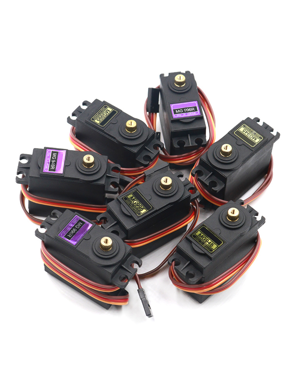 Sg90 Mg90s Mg945 Mg946 Mg995 Mg996 Servo Metal Gear For Model Helicopter Boat For Arduino Uno Diy Mg946r Mg996r front-5