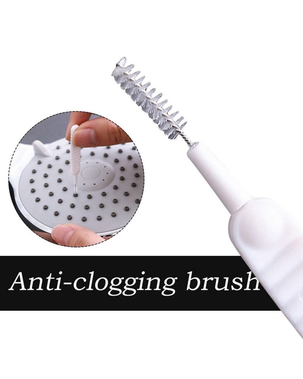 Anti-clogging Small Brush Pore Gap Cleaning Brush front-3