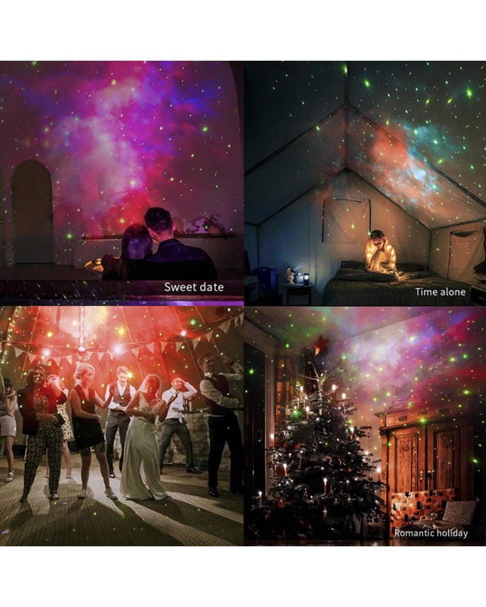 Astronaut Galaxy Starry Sky Projector Lamp front-5