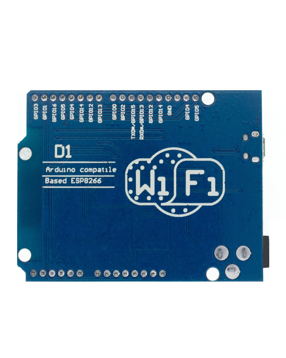 Smart Electronics Esp-12F/12E Wemos D1 Wifi Uno Based Esp8266 Shield For Arduino Compatible Ide front-1