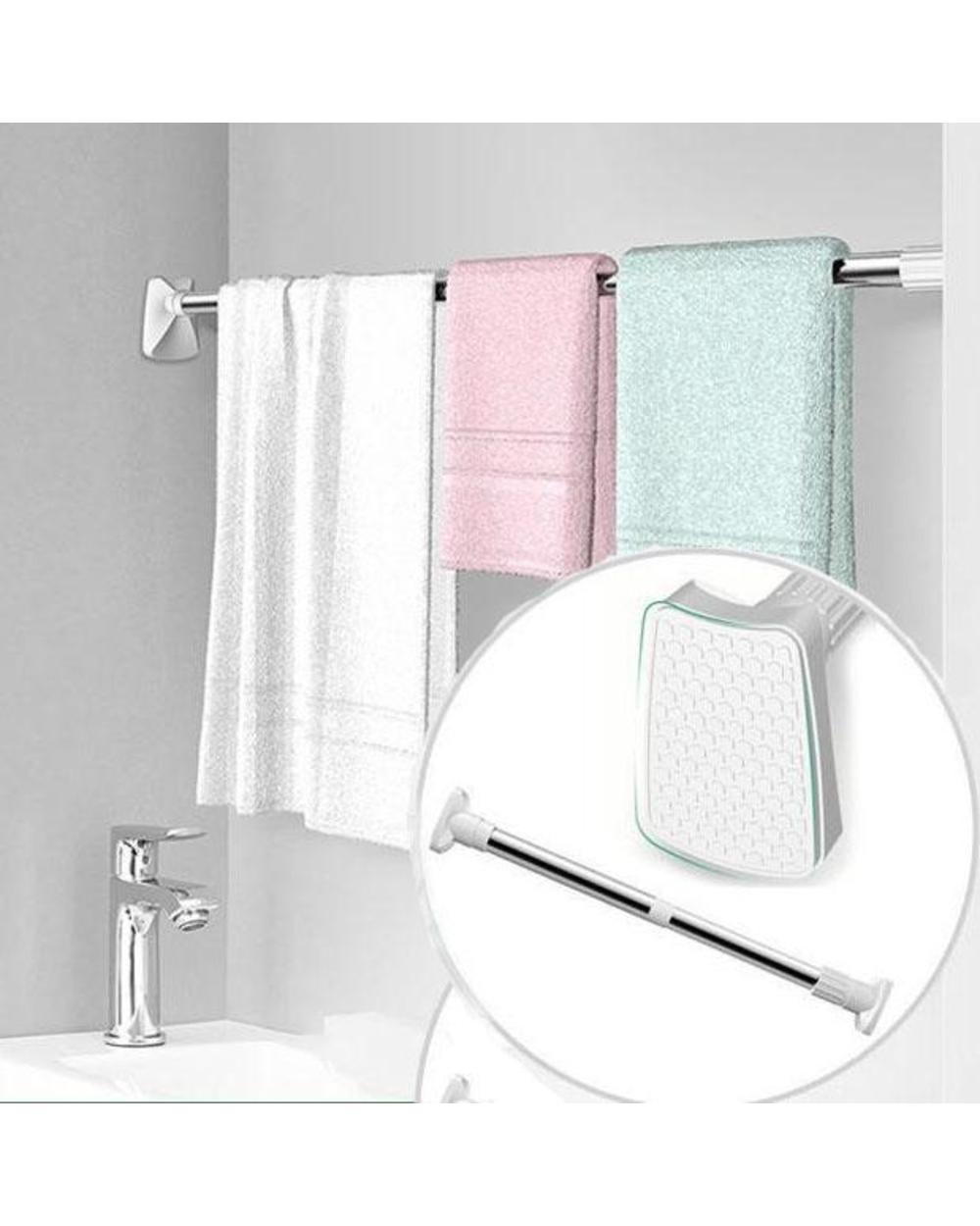 Telescopic Clothing Rod Adjustable Telescoping Shower Curtain Rods And