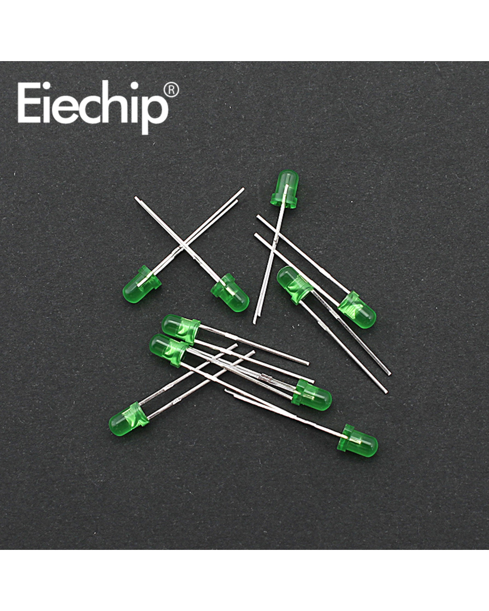 100Pcs/Lot 3Mm Led Light Emitting Diode Kit White Green Red Blue Yellow F3 Led Diode Assorted Set front-5