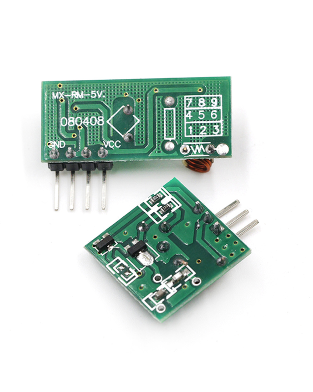 315 433 Mhz 315Mhz 433Mhz Rf Transmitter And Receiver Link Kit For Arduino Wireless Remote Control Module Voltage Modul front-4