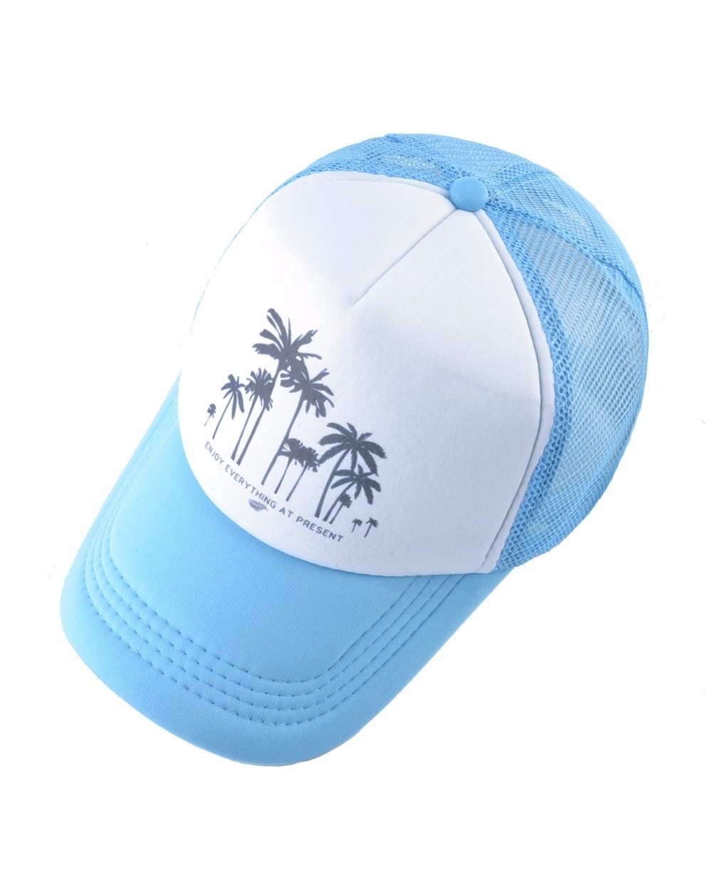 Snapback Mesh Baseball Cap Summer Outdoor Sport Hats For Men Women Fashion Trucker Caps Boys Girls Hip Hop Skateboard C front-3