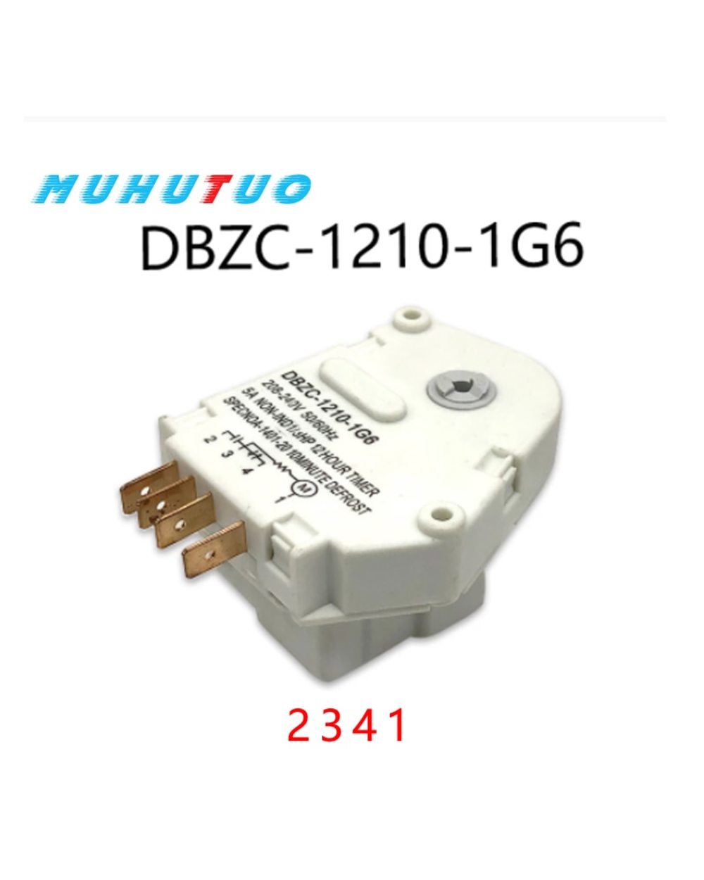 Replacement Defrosting Timer For Refrigerator Defrosting Timer Dbzc-1210-1G6 (2341) Refrigerator Parts front-0