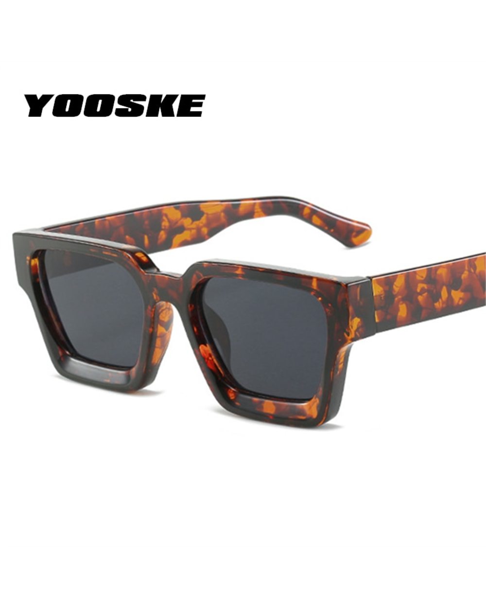 Yooske Vintage Small Square Sunglasses For Men Women Luxury Brand Designer Retro Sun Glasses Unisex Ins Popular Shades front-1